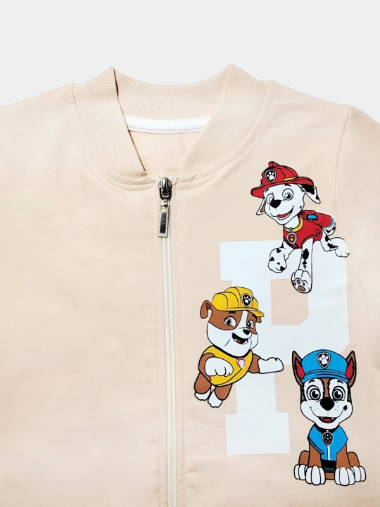 Ikki qismli kostyum PAW Patrol ko'ylagi fermuarli + shimlar