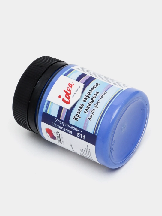 Akril dekorativ porloq bo'yoq, 50 ml, 511 Ultramarine IGA-50ultramarine q0000017913