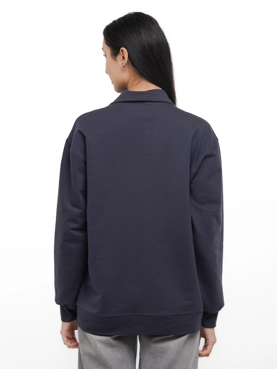 Erkaklar va ayollar unisex kuzgi oversize svitshot, oversayz yoqalik zamoklik hudi