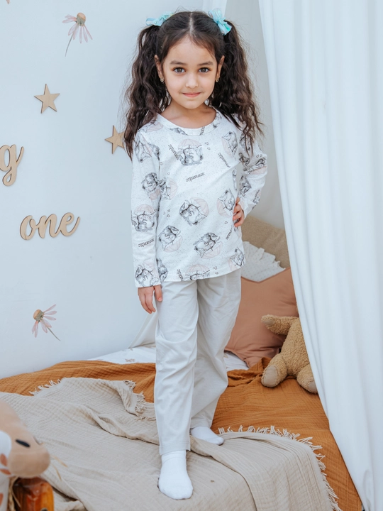 Ogil bolalar va qizlar, uchun yosh bolalar uchun Yangi yilga pijama NEO, paxta