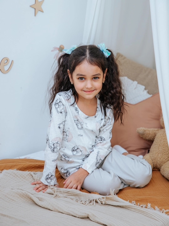 Ogil bolalar va qizlar, uchun yosh bolalar uchun Yangi yilga pijama NEO, paxta