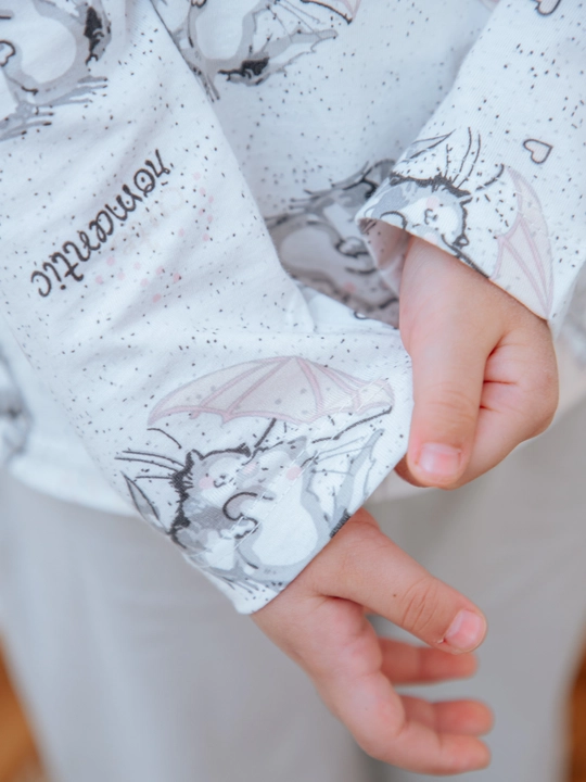 Ogil bolalar va qizlar, uchun yosh bolalar uchun Yangi yilga pijama NEO, paxta