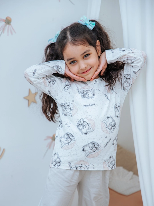 Ogil bolalar va qizlar, uchun yosh bolalar uchun Yangi yilga pijama NEO, paxta