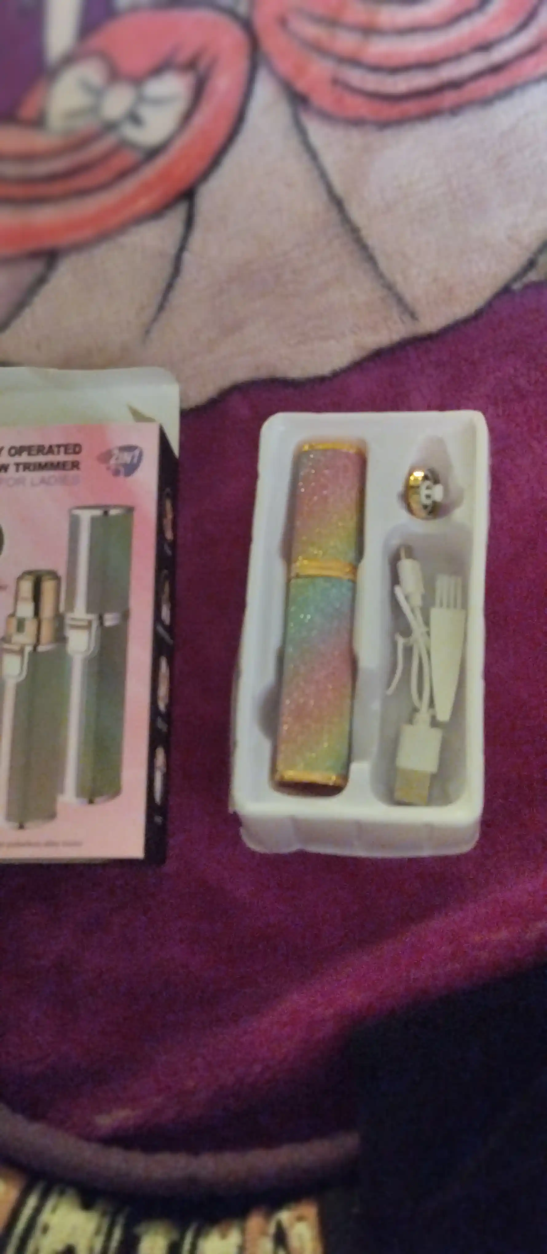 2tasi 1da elektr qosh, yuz trimmeri, USB+, universal epilator, og'riqsiz va yoqimli