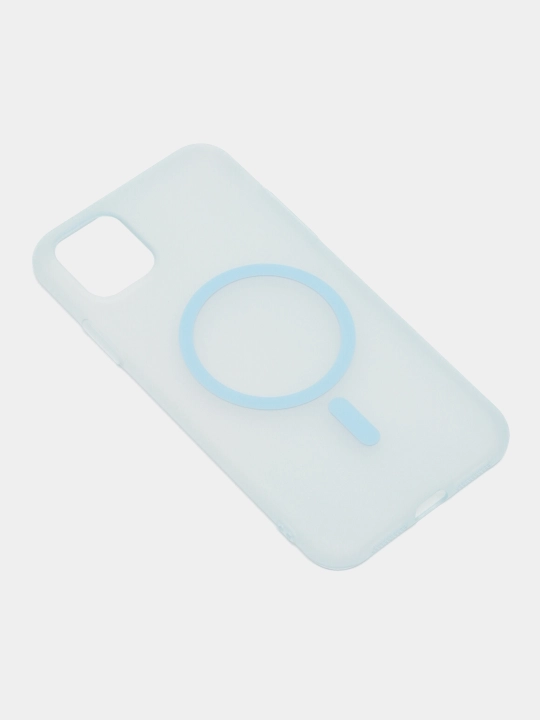 Матовый чехол с MagSafe и открытыми краями для iPhone 11/12/13/14/15/16/Pro/Pro Max