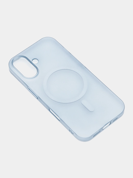 Матовый чехол с MagSafe и открытыми краями для iPhone 11/12/13/14/15/16/Pro/Pro Max