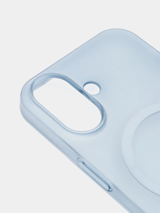 Матовый чехол с MagSafe и открытыми краями для iPhone 11/12/13/14/15/16/Pro/Pro Max