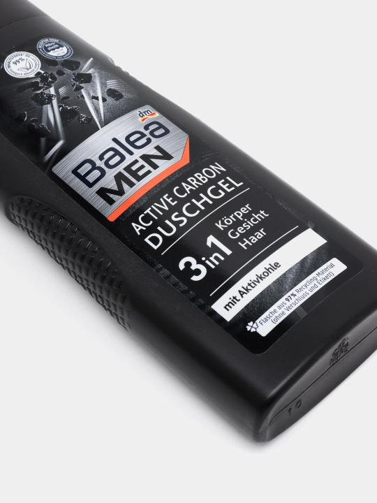 Гель для душа мужской BALEA MEN Active Carbon, 300 мл