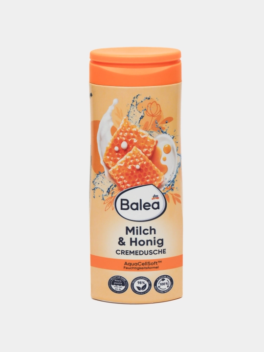 Крем - гель для душа BALEA Milch & Honig, 300 мл - 