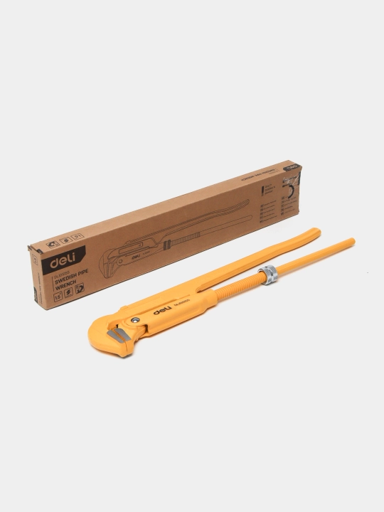 Ключ газовый Deli EDL105155, 90 г, 1,5" - 