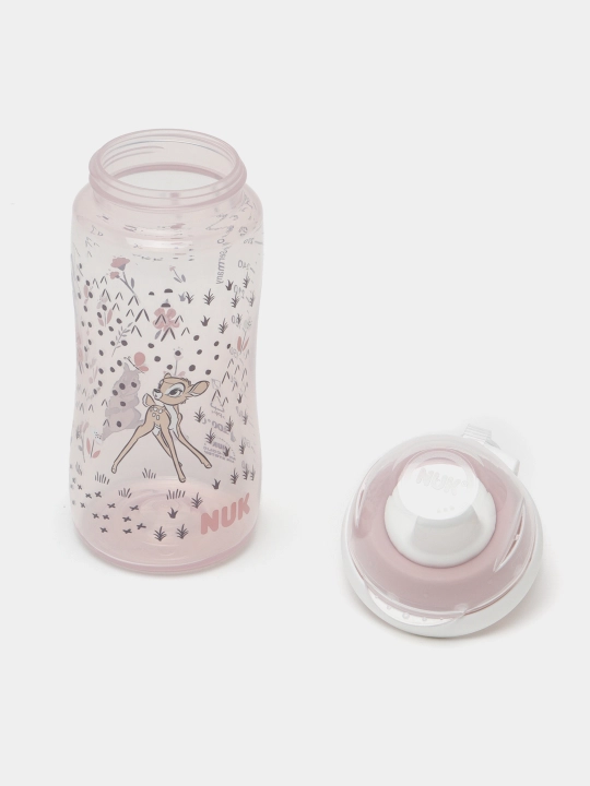Suv idish Nuk Kiddy Bambi, ichish joyi plastmass, 12 oylikdan, 300 ml