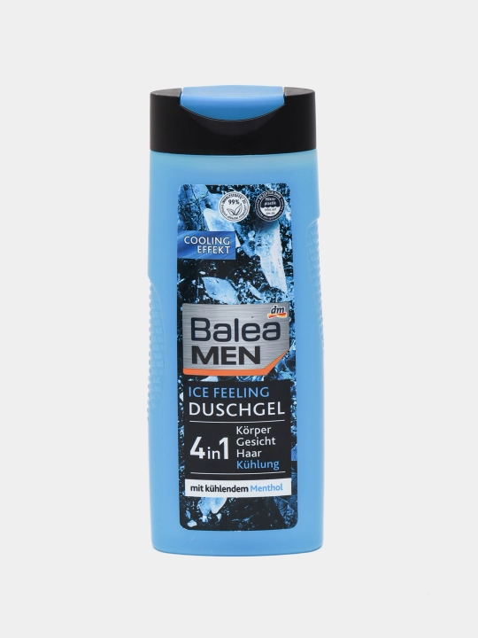 Гель для душа мужской BALEA MEN Ice Feeling, 300 мл, Германия - 