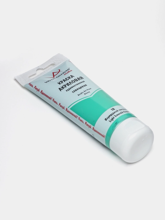 Yaltiroq akril bo'yoq, 5 ml, 18 Zumrad ochiq VAAG-75 q0000040384