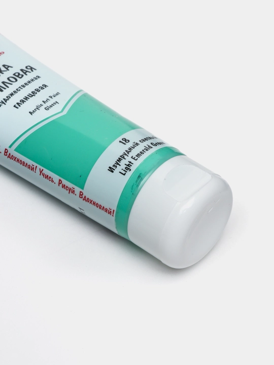 Yaltiroq akril bo'yoq, 5 ml, 18 Zumrad ochiq VAAG-75 q0000040384