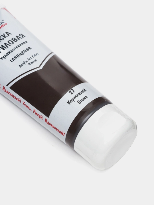 Yaltiroq akril bo'yoq, 75 ml, 27 Jigarrang, VAAG-75 q0000040358