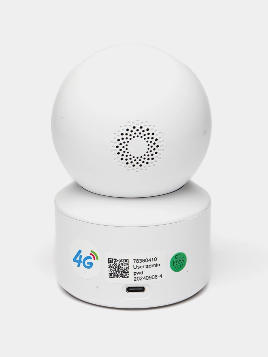Juft linzali va harakat sensoriga ega Wi-Fi video kuzatuv kamerasi