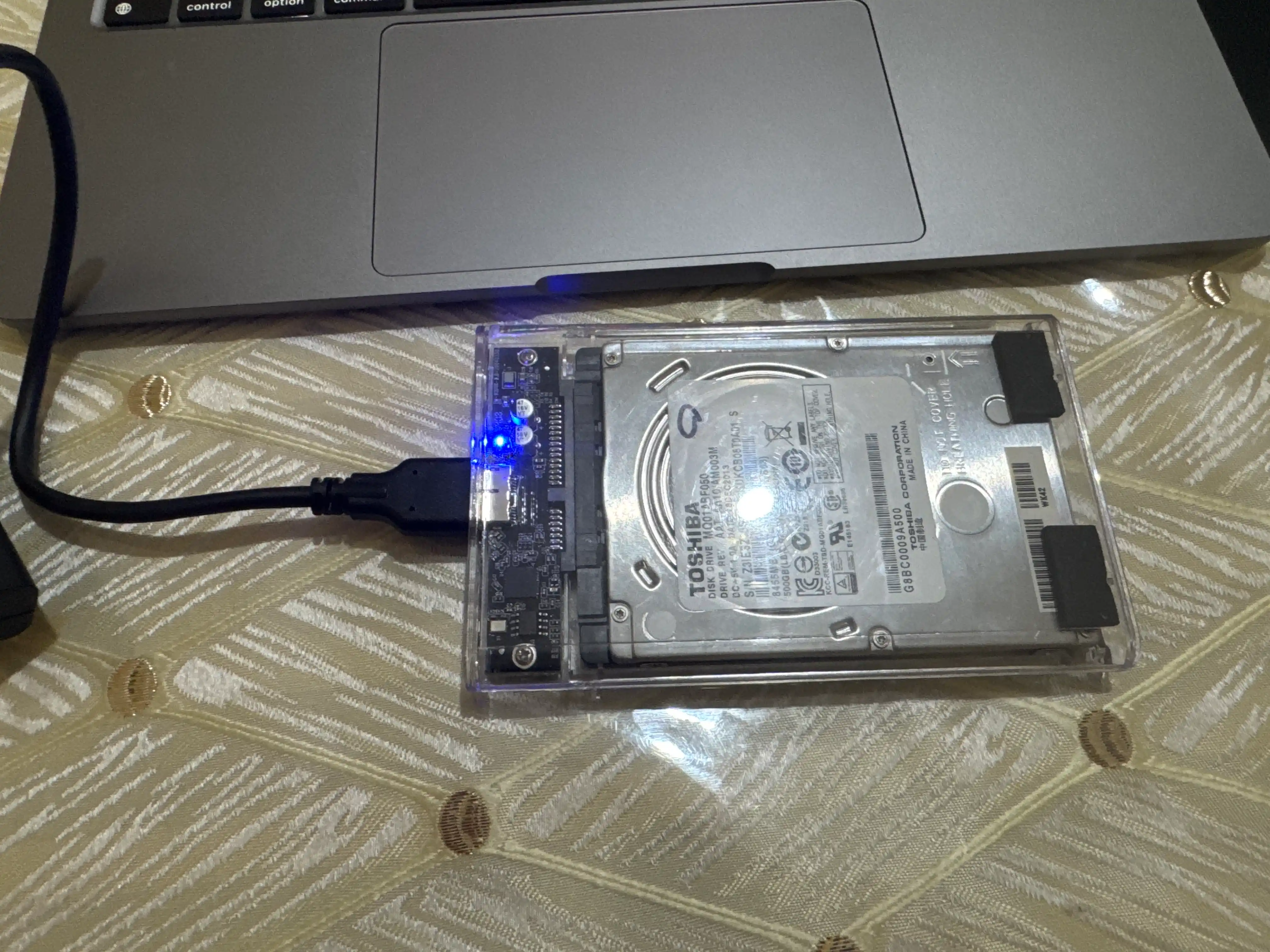 HDD SSD uchun USB 3.0 qolip keys 2.5 noutbuk qattiq diski va SSD uchun,tashqi qora quti