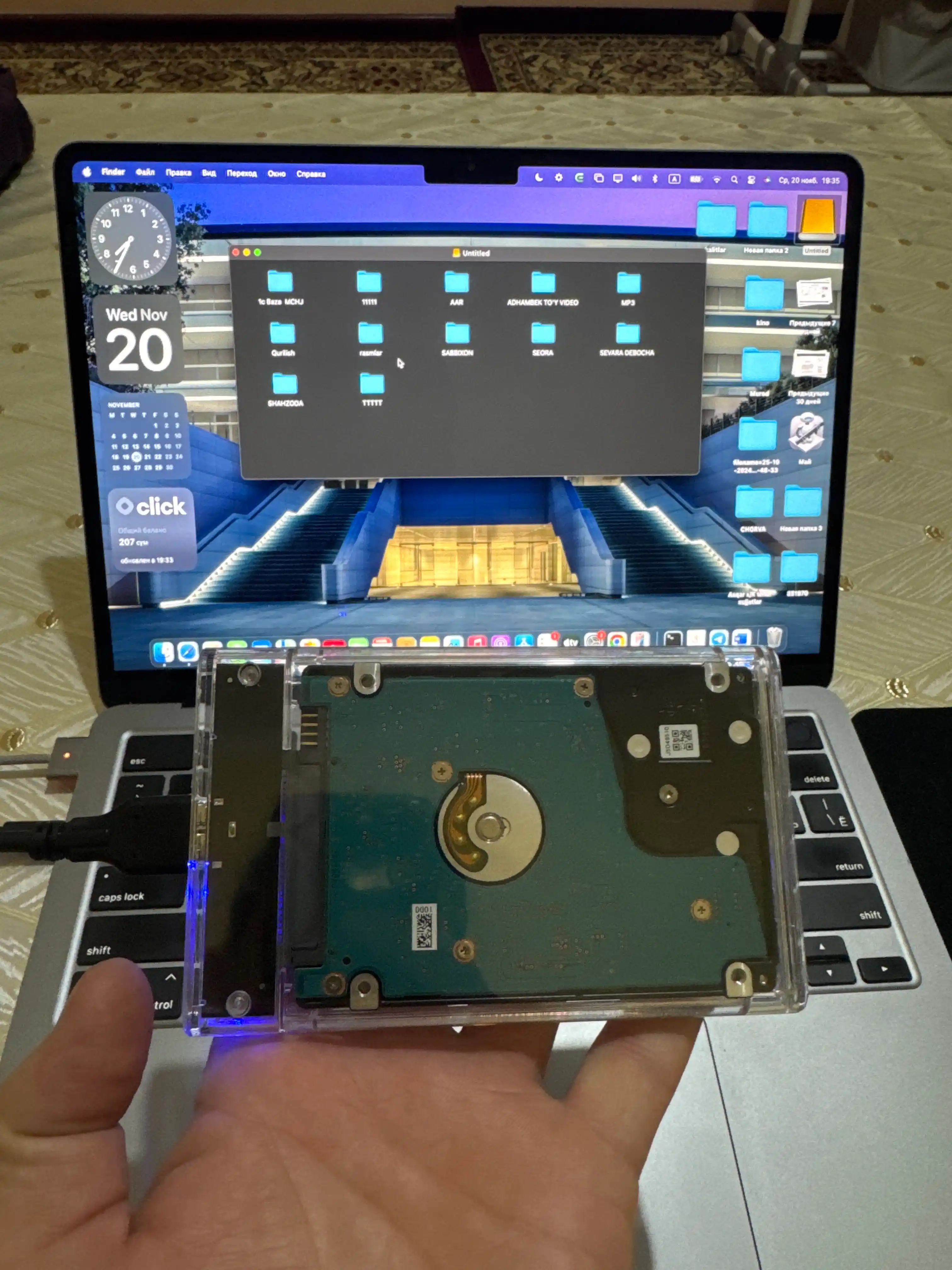 HDD SSD uchun USB 3.0 qolip keys 2.5 noutbuk qattiq diski va SSD uchun,tashqi qora quti