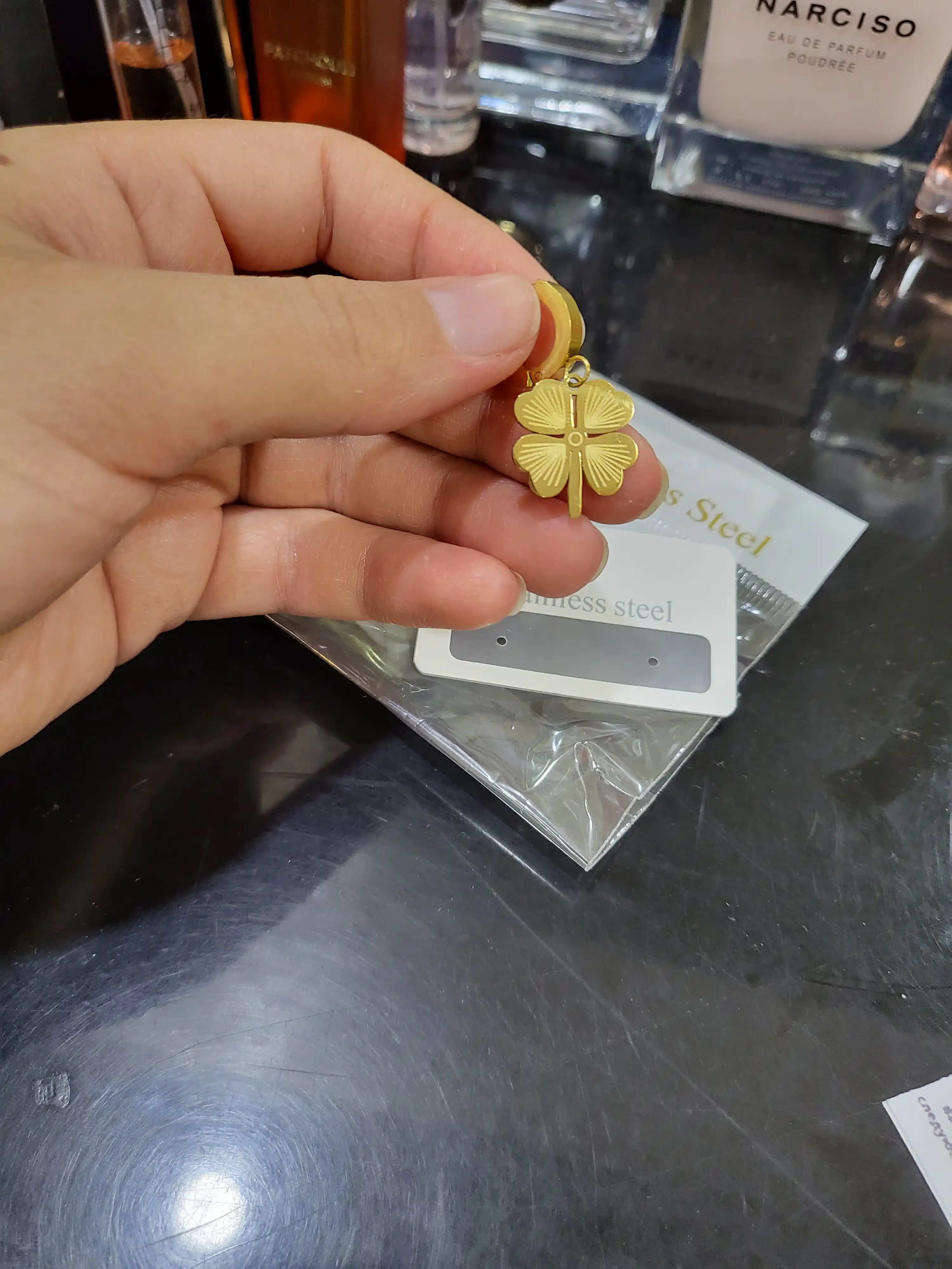 Clover Van Cleef sirg'alari, oltin rang, ayollar, yurak, yumaloq