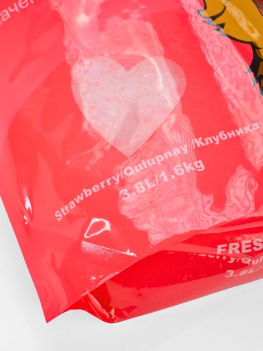 Силикагелевый наполнитель, для кошек, "Freshness", с ароматами лаванды и клубники
