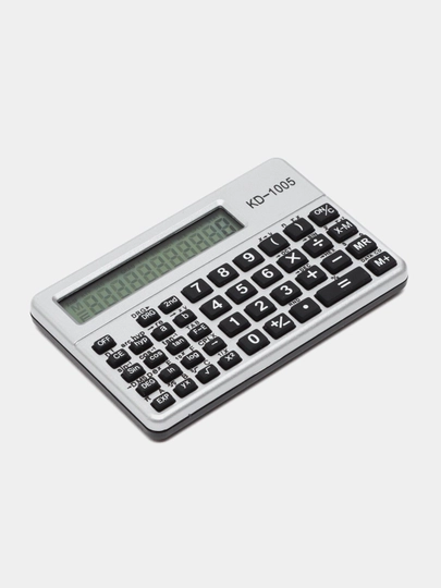 Cho'ntak kalkulyatori KD-1005, quti bilan, abituriyentlar uchun