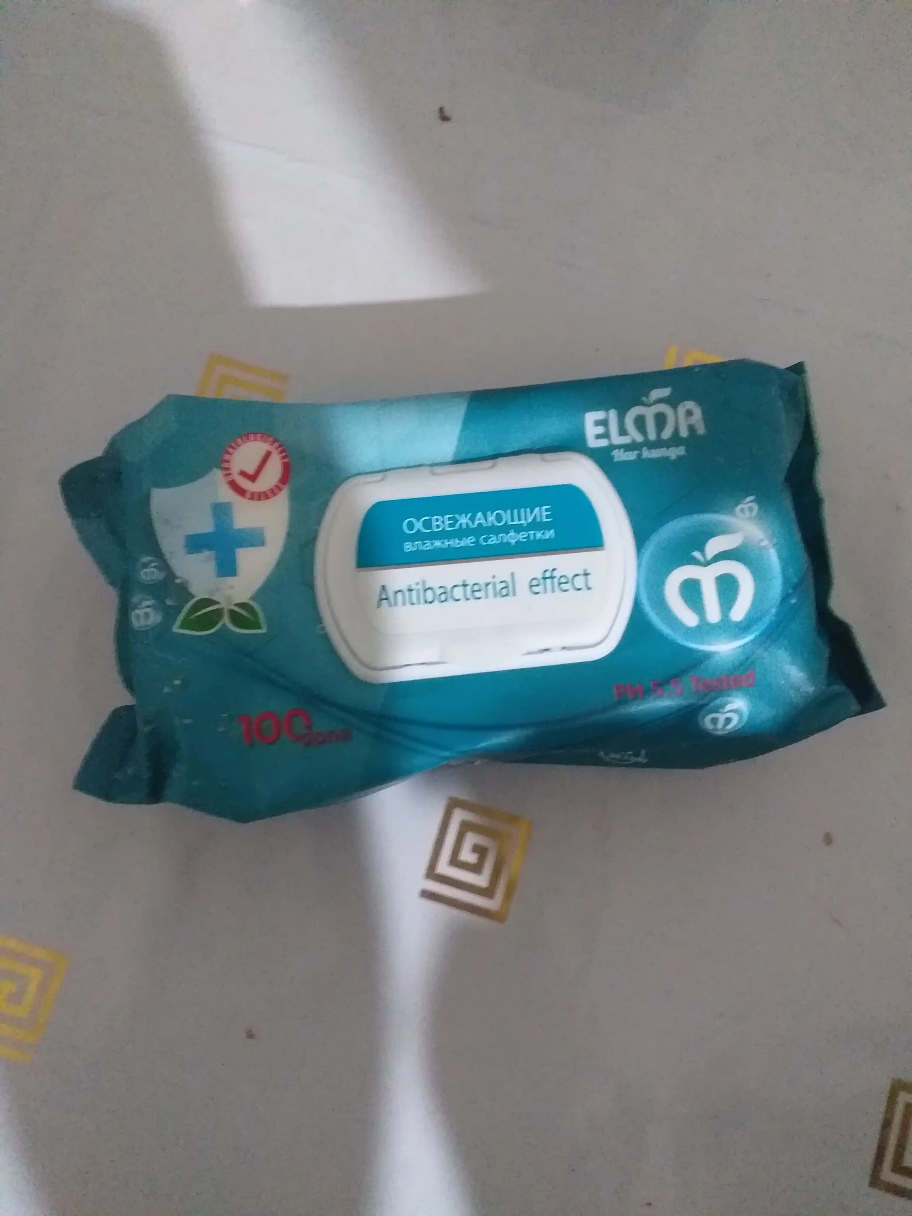 Влажные салфетки Elma, Antibacterial, 100 шт