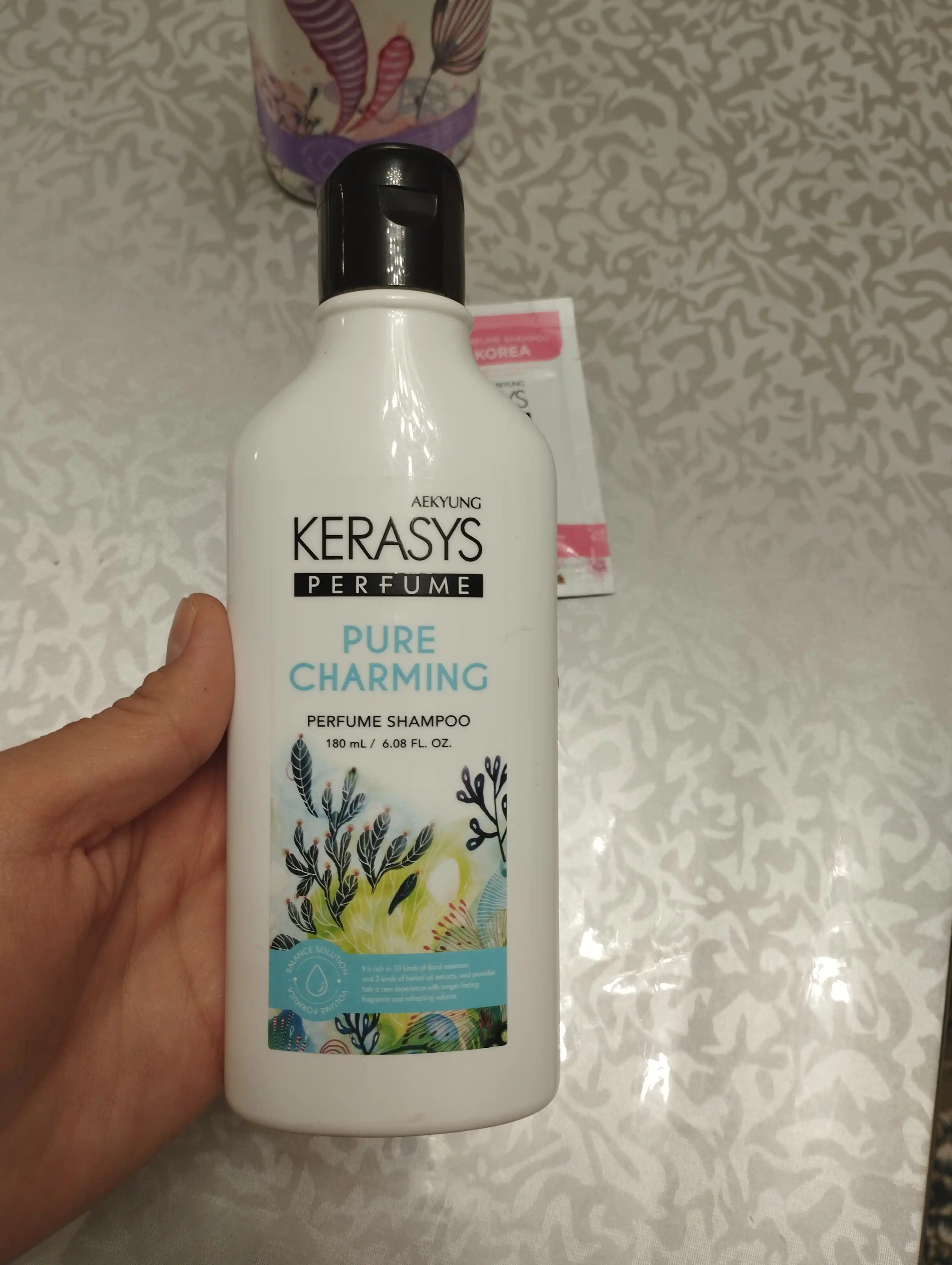 Шампунь, с кератином, для сухих и ломких волос, с приятным ароматом,  KERASYS - Корея