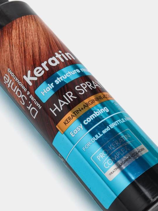 Sochlarni tiklovchi Keratin Hair spreyi, Dr.Sante, 150 ml