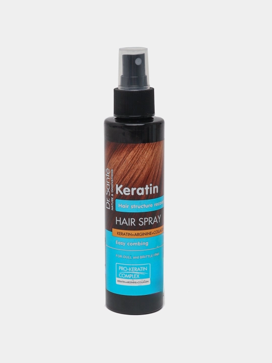 Sochlarni tiklovchi Keratin Hair spreyi, Dr.Sante, 150 ml