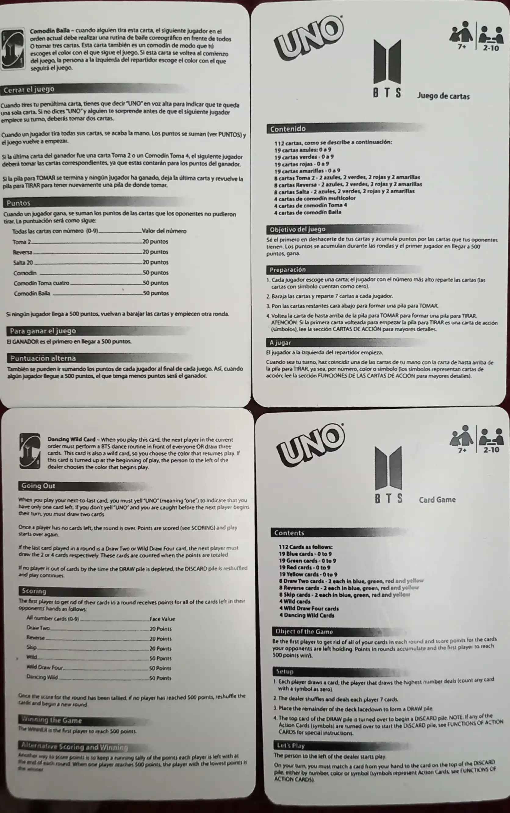 Настольная игра UNO Flip, Wild, Kuromi, Pokemon, Minecraft, BTS, Anime, Barbie, Frozen