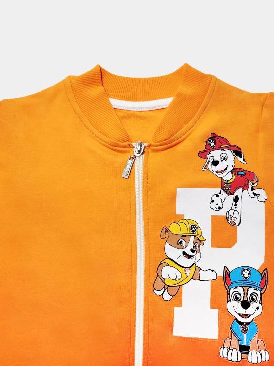 Ikki qismli kostyum PAW Patrol ko'ylagi fermuarli + shimlar