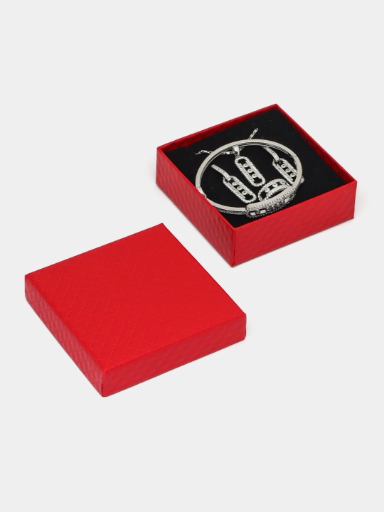 Комплект украшений, серьги, кольцо, браслет, цепочка, Messika Bvlgari, Vancleef