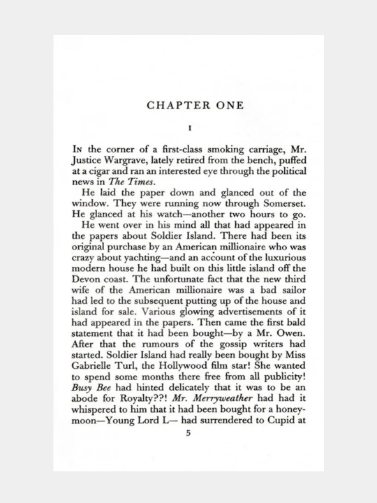 And Then There Were None, Agatha Christie