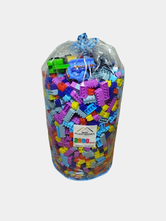 Конструктор с набором игрушек, 2890 шт
