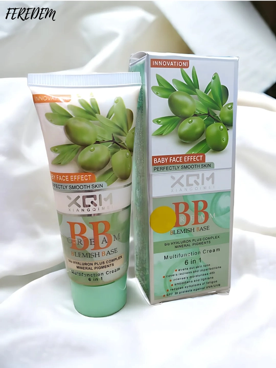 BB tonal krem, quyoshdan himoya krem XQM, SPF 15, 6 tasi 1 da formulasi, 65 ml