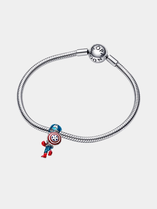 Шарм Капитан Америка PANDORA, 793129C01 - 