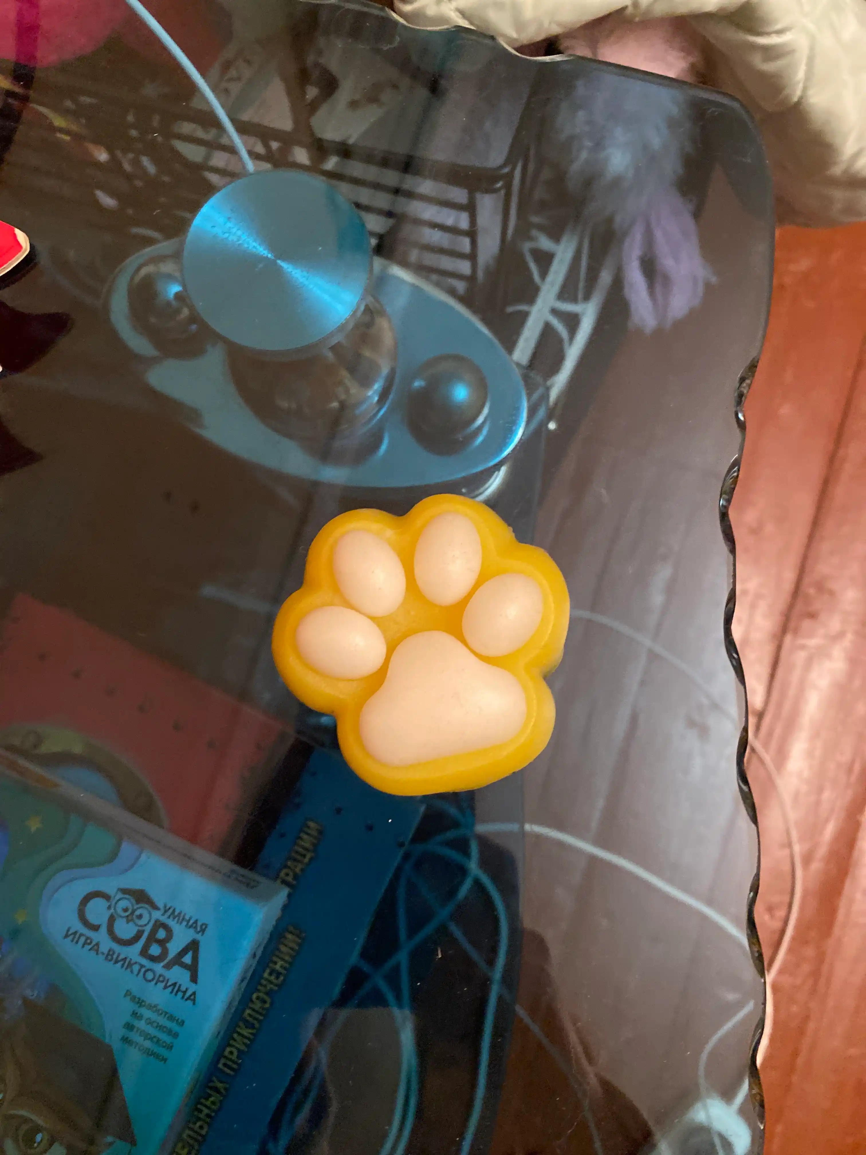 Игрушка-сквиш, кошачья лапка антистресс, таба лапка