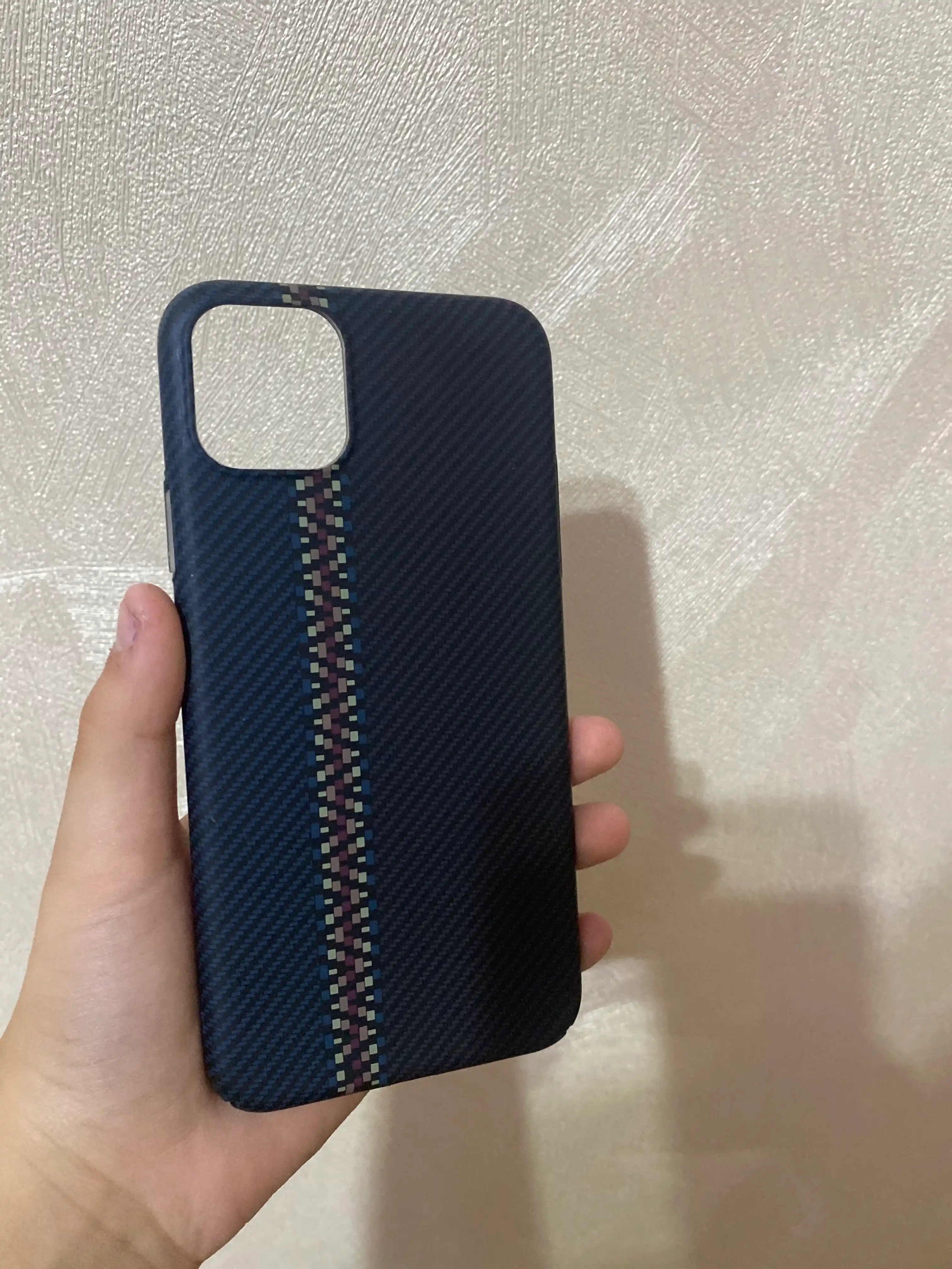 Карбоновый чехол для iPhone X, XR, 11, 12, 13, 14, 15, 16, mini, Pro, Pro Max, жесткий