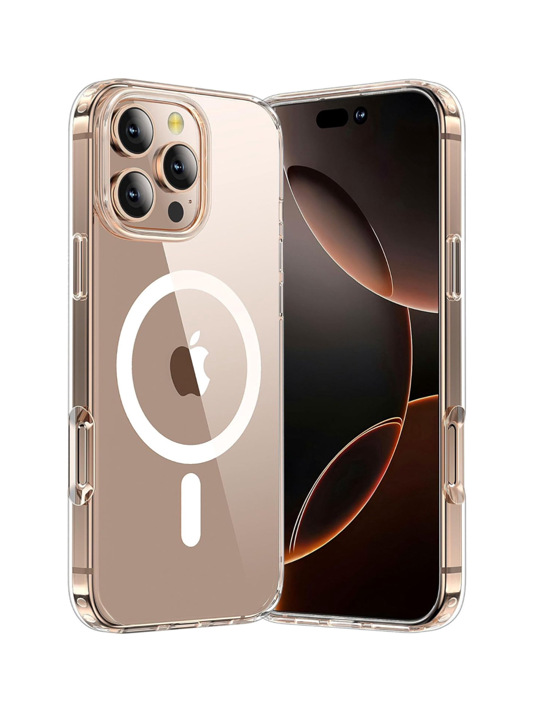 Прозрачный чехол Magsafe для iPhone 7, 8, X, XS, XR, 11, 12, 13, 14, 15 ...