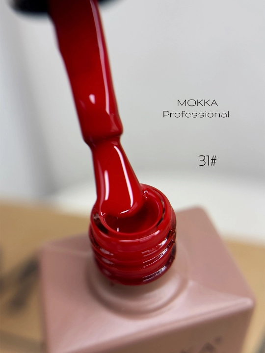 RED MOKKA gel-lak, 8 ml, 12 ml