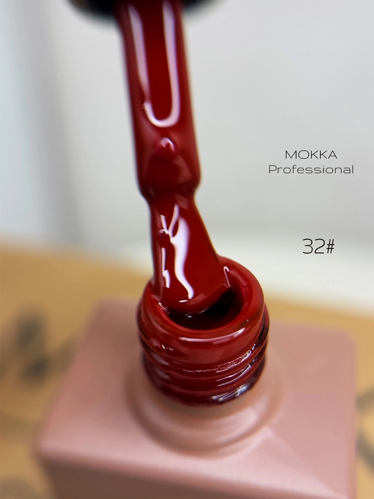 RED MOKKA gel-lak, 8 ml, 12 ml