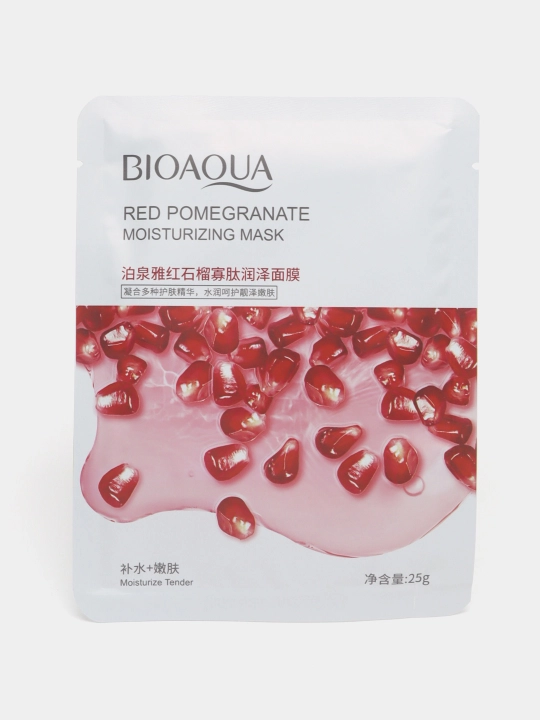 Тканевая маска для лица Bioaqua, с натуральными ингредиентами, 25 г
