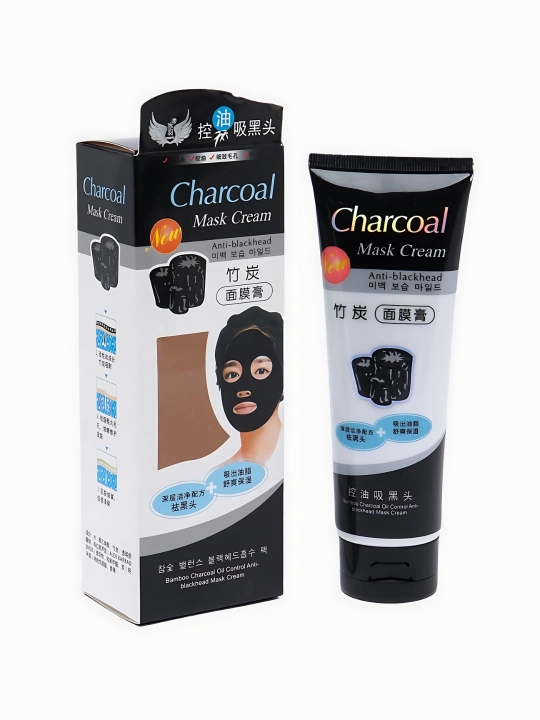 Угольная крем-маска для лица Charcoal cream, 130 г