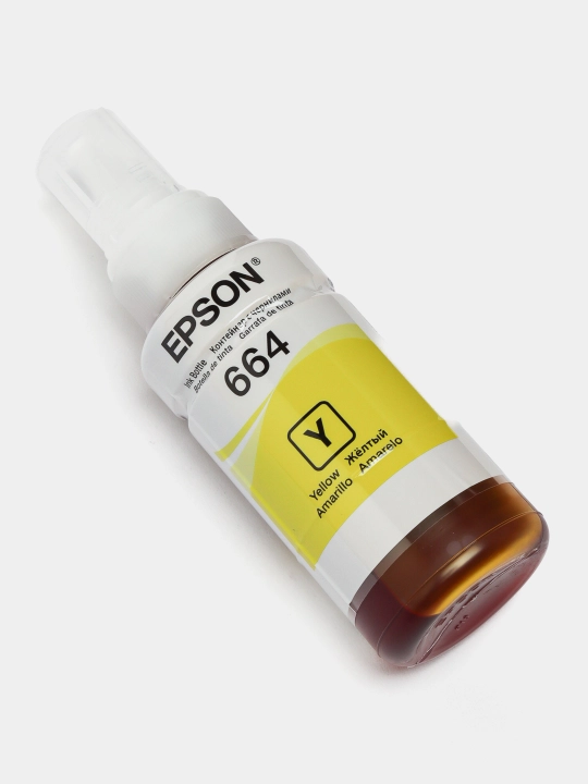 Чернила Epson C13T66444A  L100/L200, желтый q0000050924