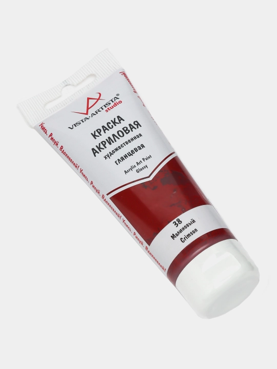 Yaltiroq akril bo'yoq, 75 ml, 38 Raspberry VAAG-75 q0000040361
