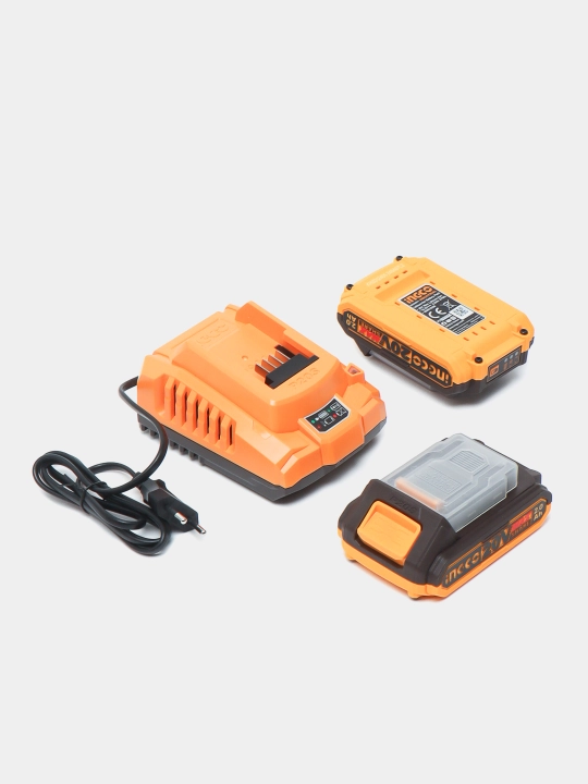Simsiz cho'tkasiz zarbali gayka buragich INGCO CIWLI2040 INDUSTRIAL, 20 V, 1 / 2", 400 Nm