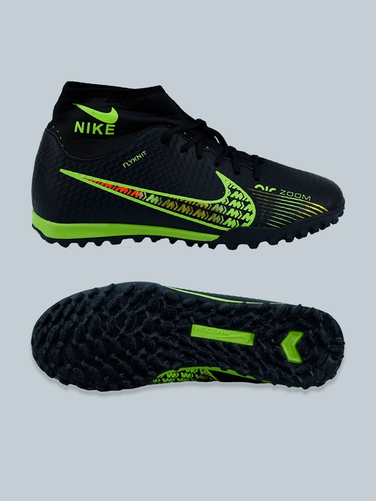 Футбольные бутсы Air Zoom, сороконожки, с манжетом и Полуманжеты, яркие цвета