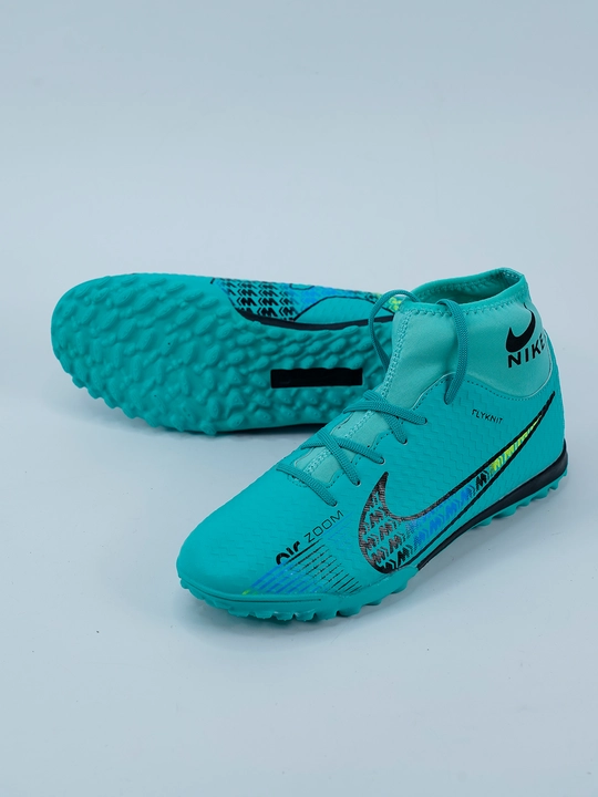 Футбольные бутсы Air Zoom, сороконожки, с манжетом и Полуманжеты, яркие цвета