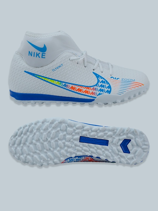 Футбольные бутсы Air Zoom, сороконожки, с манжетом и Полуманжеты, яркие цвета