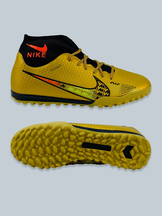 Футбольные бутсы Air Zoom, сороконожки, с манжетом и Полуманжеты, яркие цвета